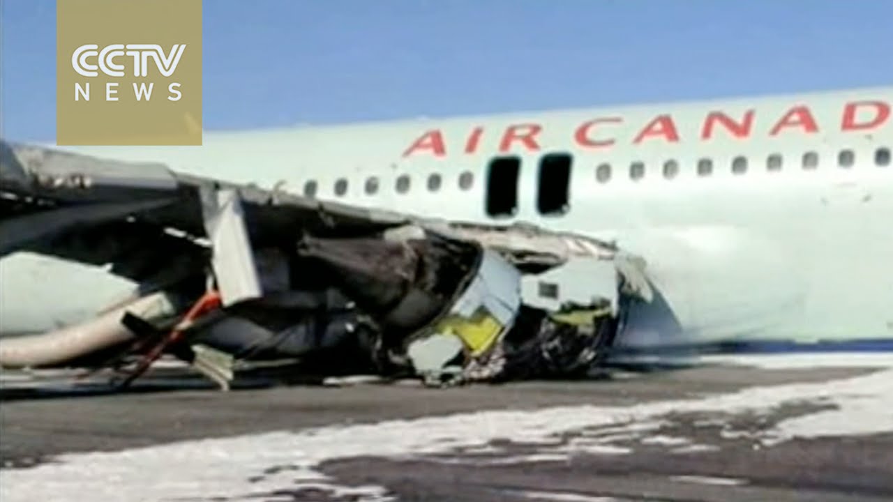 Canada crash air plane airport halifax